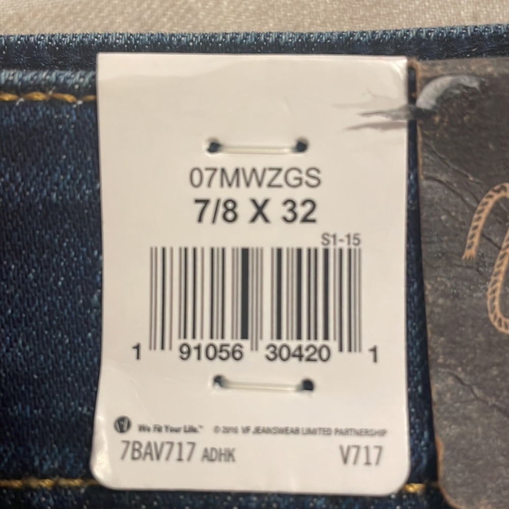 Wrangler retro Sadie low rise jeans 7/8 x 32 - Picture 5 of 5